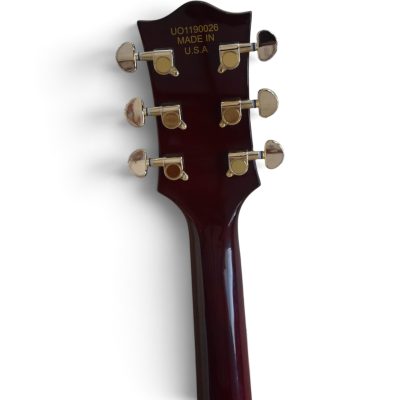 Custom Sovereign G6122T Hollowbody George Harrison Country Gentleman Burgundy Fhole Guitar - Image 10