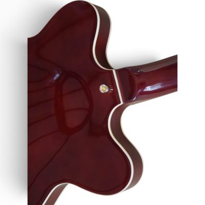 Custom Sovereign G6122T Hollowbody George Harrison Country Gentleman Burgundy Fhole Guitar - Image 2