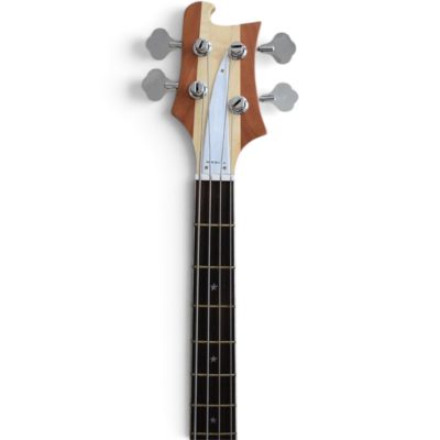 Custom Nova 4003 Naturalglo Lemmy Kilmister Finish 4 String Bass Skull Bones Carved - Image 7