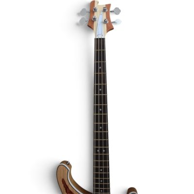 Custom Nova 4003 Naturalglo Lemmy Kilmister Finish 4 String Bass Skull Bones Carved - Image 6