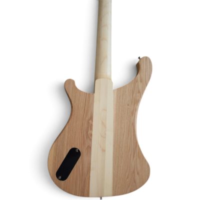 Custom Nova 4003 Naturalglo Lemmy Kilmister Finish 4 String Bass Skull Bones Carved - Image 3