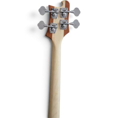 Custom Nova 4003 Naturalglo Lemmy Kilmister Finish 4 String Bass Skull Bones Carved - Image 2