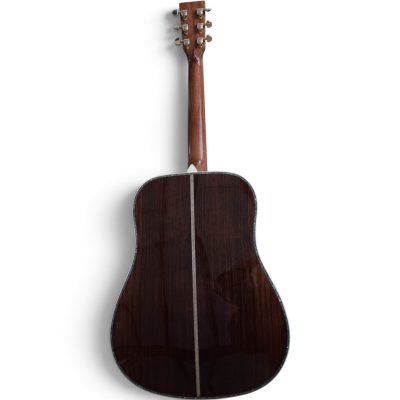 Custom Vertex Natural Solid Spruce Top D45 Acoustic Electric Guitar Fishman EQ - Image 10