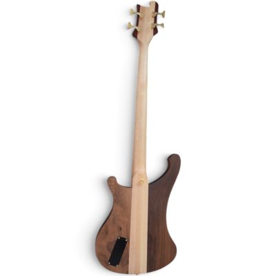 Custom Nova Lemmy Kilmister 4003 Walnut Hand Engrave Carved Oak Leaf 4 String Bass - Image 6