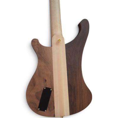 Custom Nova Lemmy Kilmister 4003 Walnut Hand Engrave Carved Oak Leaf 4 String Bass - Image 8