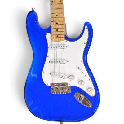 Custom Regent Blue Plexiglass Acrylic Lucite Electric Guitar