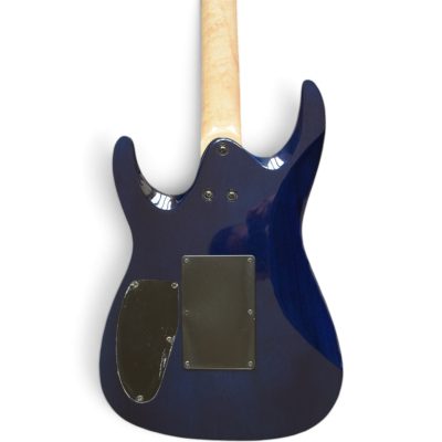 Custom Race Dinky Blue Burst Quilted Maple Top Guitar Floyd Rose Tremolo - Image 10