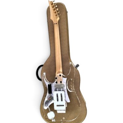 Custom Axis Plexiglass Acrylic Lucite Green LED Tremolo Guitar Jem Tree Of Life Inlay - Image 9