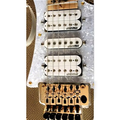 Custom Axis Plexiglass Acrylic Lucite Green LED Tremolo Guitar Jem Tree Of Life Inlay - Image 10