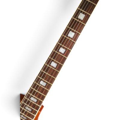 Custom Crown P90 Pickups Bob Marley Natural Finish Electric Guitar - Image 2
