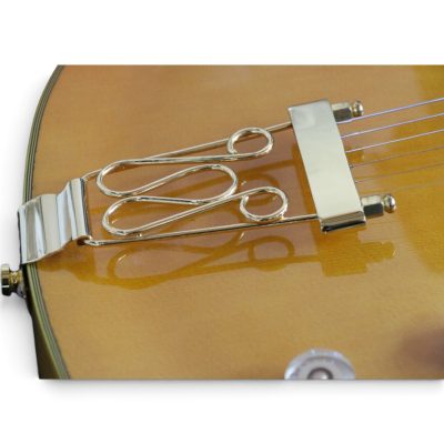Custom Crown ES175 Hollowbody Natural Blonde Joe Finish Electric Guitar P90 Pickups - Image 2