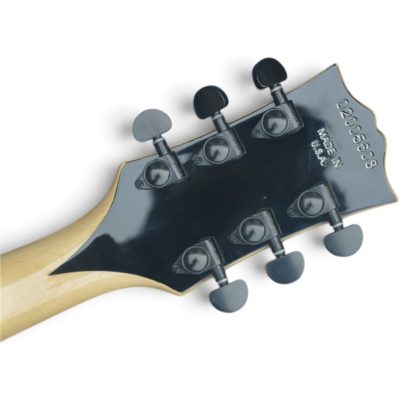 Custom Crown Wylde Black Orange ZV Buzzsaw Flying V Electric Guitar - Image 2