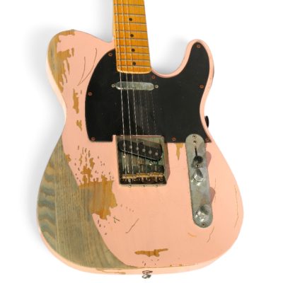 Custom Regent Pink Heavy Relic Aged Electric Guitar