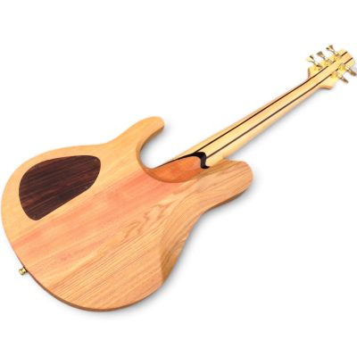 Custom Solis Imperial Amber Matthew Garrison 5 String Bass Single Cut Body - Image 2