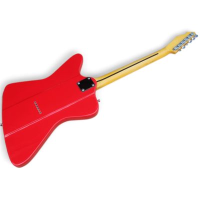 Custom Crown Firebird Red Electric Guitar - Image 3