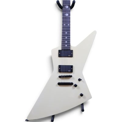 Custom Obsidian Hetfield MX220 Explorer Cream Electric Guitar