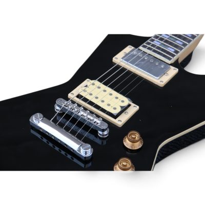 Custom Axis Destroyer DT Black Phil Collen Finish Electric Guitar - Image 5