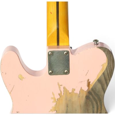 Custom Regent Pink Heavy Relic Aged Electric Guitar - Image 5