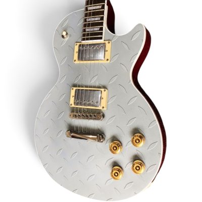 Custom Crown Standard Hetfield Textured Diamond Plate Electric Guitar