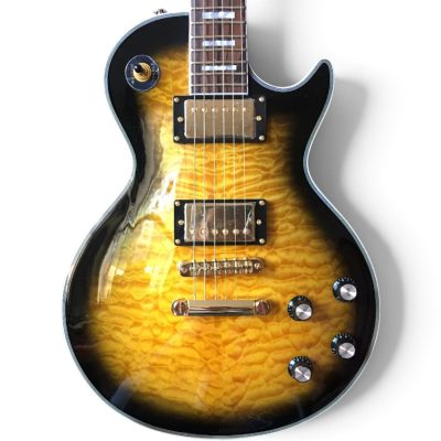 Custom Crown Desert Burst Quilted Maple Top Electric Guitar