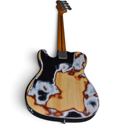 Custom Regent Relic Vintage Aged Black 4 String Bass - Image 6