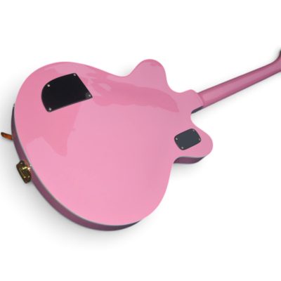 Custom Sovereign Pink 2655T Streamliner Center Block Jr Double Cut Guitar Bigsby Tremolo - Image 7
