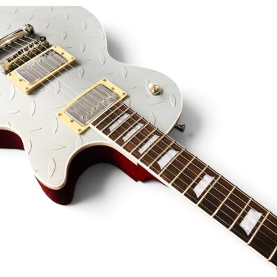 Custom Crown Standard Hetfield Textured Diamond Plate Electric Guitar - Image 5