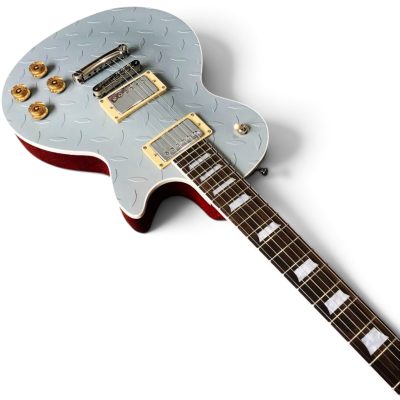 Custom Crown Standard Hetfield Textured Diamond Plate Electric Guitar - Image 6