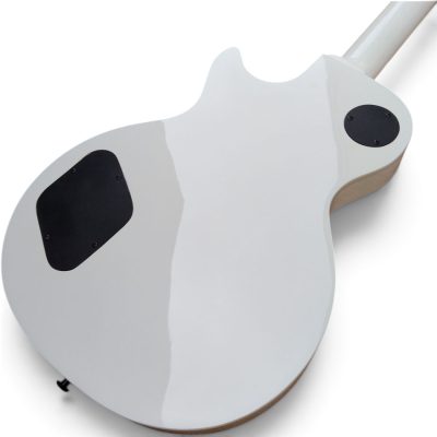 Custom Crown White Matt Heafy Skull Bone Jaw Electric Guitar - Image 13