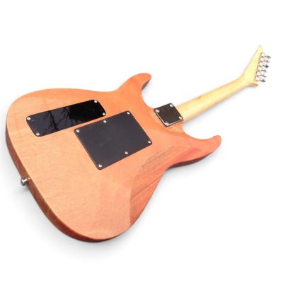 Custom Race Dinky Amber Quilted Maple Top Guitar Floyd Rose Tremolo - Image 7
