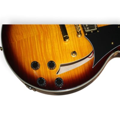 Custom Crown Johnny A Sunset Glow Flamed Maple Top Electric Guitar - Image 9