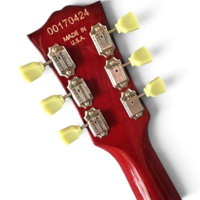 Custom Crown Cherry Sunburst Burst Flamed Maple Top Electric Guitar - Image 9