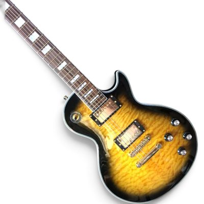 Custom Crown Desert Burst Quilted Maple Top Electric Guitar - Image 9