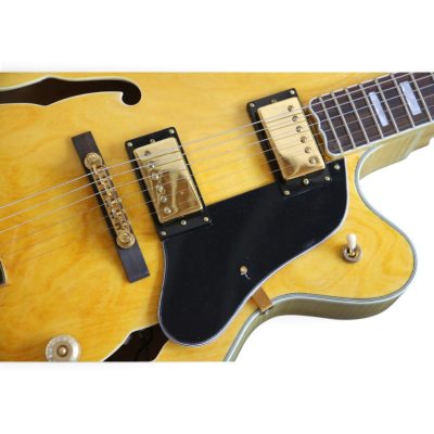 Custom Crown ES175 Hollowbody Natural Blonde Joe Finish Guitar - Image 8