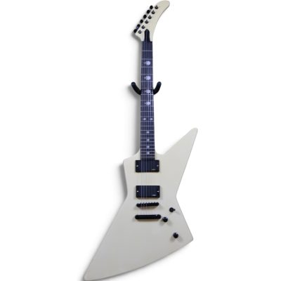 Custom Obsidian Hetfield MX220 Explorer Cream Electric Guitar - Image 6