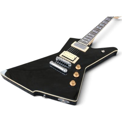 Custom Axis Destroyer DT Black Phil Collen Finish Electric Guitar - Image 2