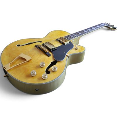 Custom Crown ES175 Hollowbody Natural Blonde Joe Finish Guitar - Image 4
