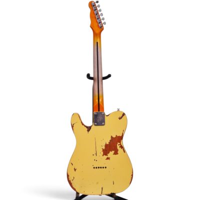 Custom Regent TV Yellow Heavy Relic Aged Electric Guitar - Image 4