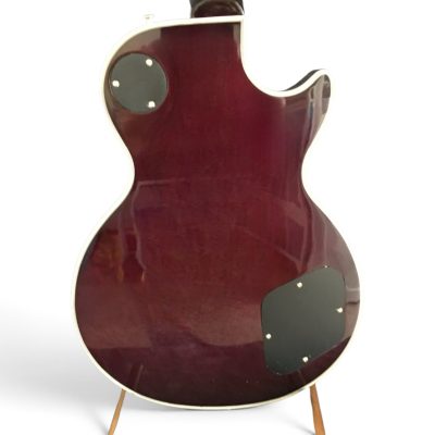 Custom Crown Purple Quilted Maple Top Bigsby Vibrato Tailpiece Electric Guitar - Image 6