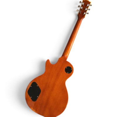 Custom Crown P90 Pickups Bob Marley Natural Finish Electric Guitar - Image 8