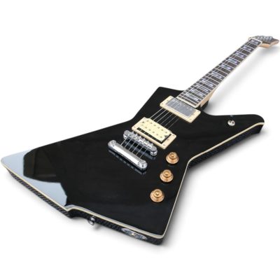 Custom Axis Destroyer DT Black Phil Collen Finish Electric Guitar - Image 6