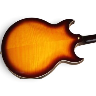 Custom Crown Johnny A Sunset Glow Flamed Maple Top Electric Guitar - Image 4