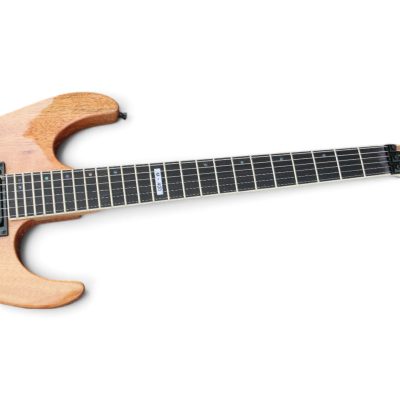 Custom Obsidian Kirk M400 Natural Satin Finish Electric Guitar Floyd Rose Tremolo - Image 6