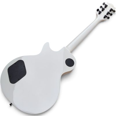 Custom Crown White Matt Heafy Skull Bone Jaw Electric Guitar - Image 15