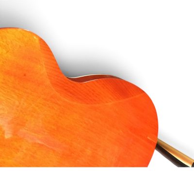 Custom Crown Heritage Cherry Sunburst Flamed Maple Top Guitar Single Pickup - Image 6