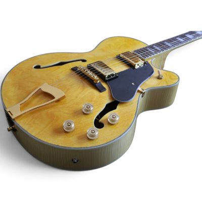 Custom Crown ES175 Hollowbody Natural Blonde Joe Finish Guitar - Image 6