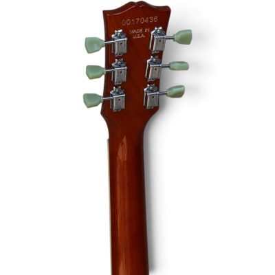 Custom Crown Natural Brown Finish Electric Guitar - Image 6