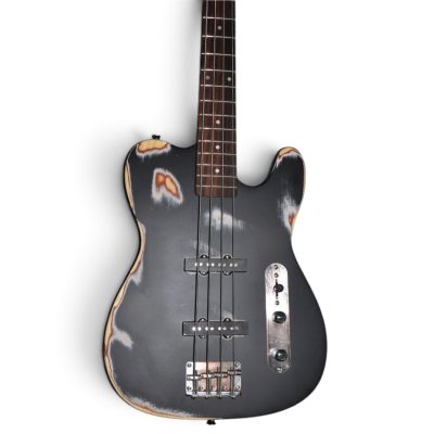 Custom Regent Relic Vintage Aged Black 4 String Bass
