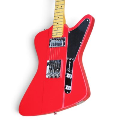 Custom Crown Firebird Red Electric Guitar