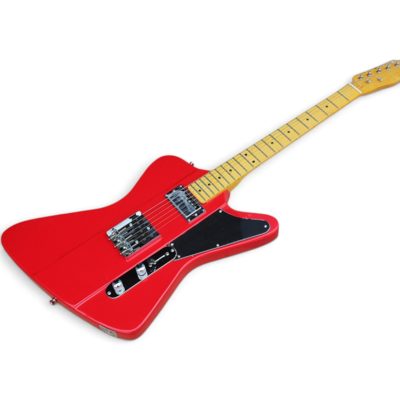 Custom Crown Firebird Red Electric Guitar - Image 7